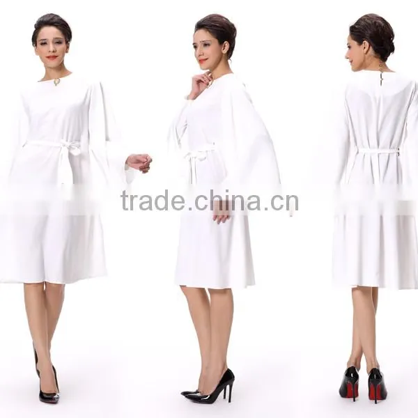 Wholesale Women Long Sleeve Girl White Shirt Tops in Guanghzhou photo-2
