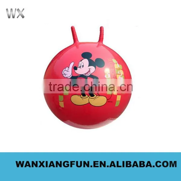 Inflatable Toy Bouncing Ball Pvc Hopper Ball With Handle for Kids photo-6
