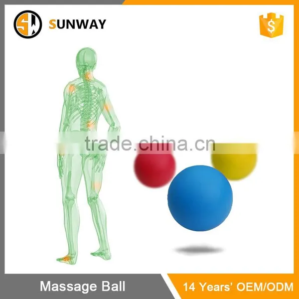 Custom Size And Color Double Silicone Lacrosse Ball Body Massage photo-6