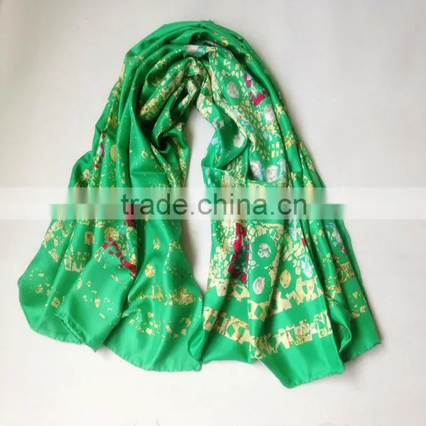 Silk Square Scarf Fashionabled 100% Silk Scarf Silk Square Scarf