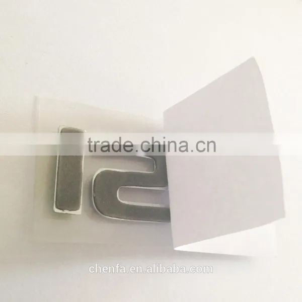 Custom Decorative 3m Adhesive Plastic Emblems photo-5
