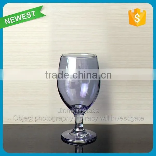 Gift Drinking Color Wine Glass Goblet Human Blown Purple Color Glass Cup Goblet Drinking Wine Glasses photo-2