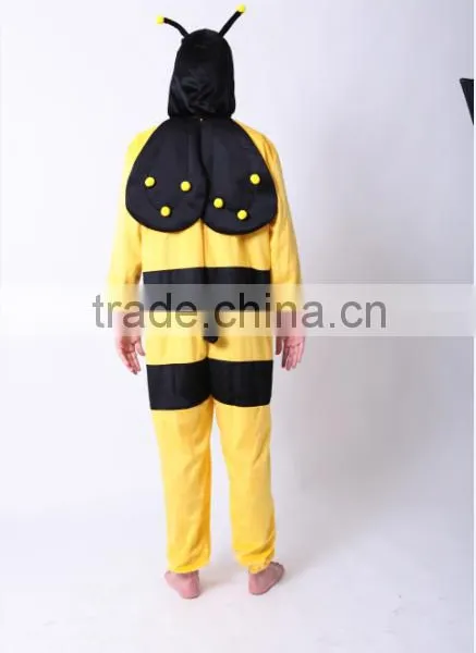 Animal Character Costume for Adult Bee Mascot Costume Halloween Fancy Dress Bee Costume photo-3