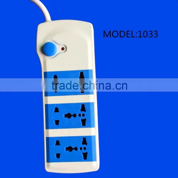 for Laptop 3 Gang Chargers Multi Switch Electrical Product Power Outlet Universal Extension Socket