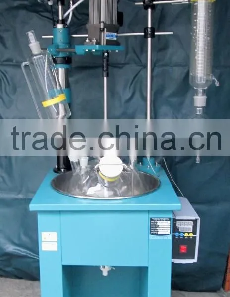 Cheapest Good Quality 2016 2L-250L Single Layer Glass Reator photo-2