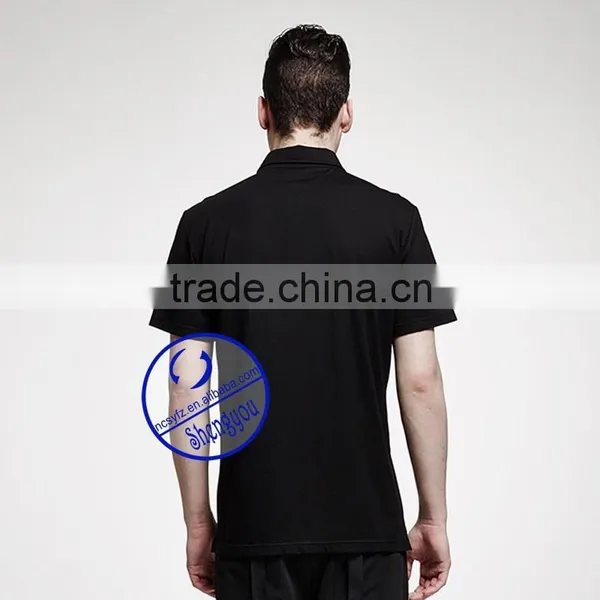 Custom Bulk Wholesale Black Polo Shirt for Men photo-5
