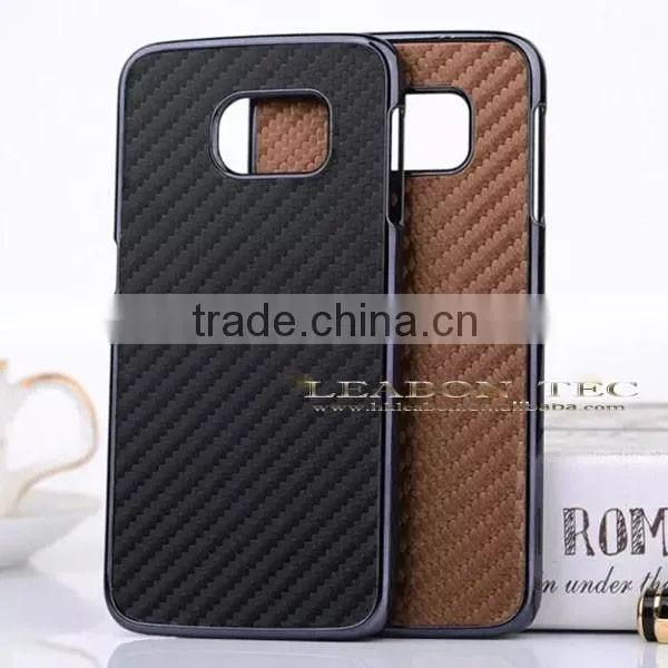 Carbon Fiber Wholesale PC Phone Case for Samsung Galaxy S6 photo-2