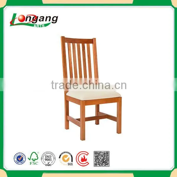 Simple Design Outdoor or Indoor Dining Room Wooden Chair