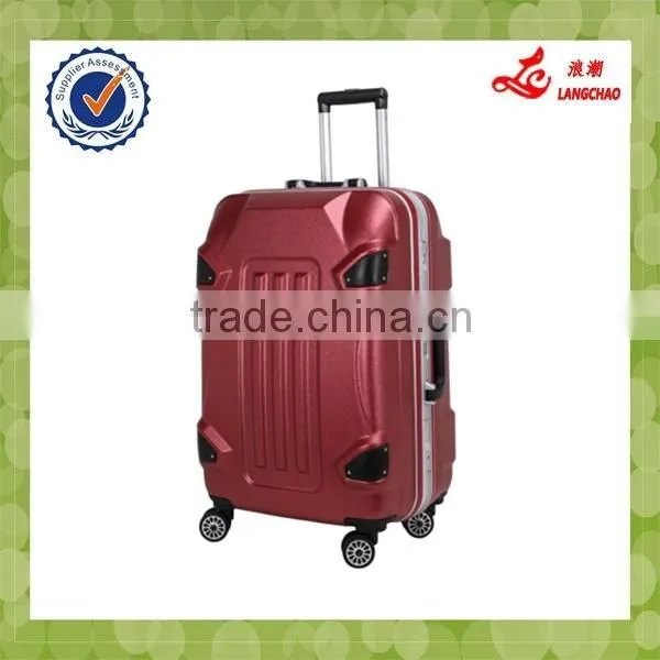 Different Colors China Supplier Eminent Aluminum Trolley Beauty Case PC Luggage Set photo-2
