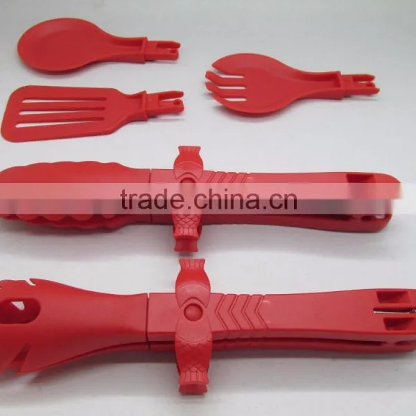 Plastic Baking Catering Serving Food Tong Clip Kitchen Tool