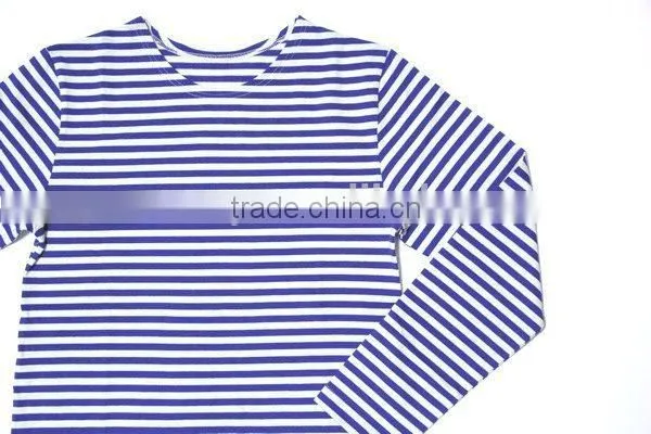 Russian Military Horizontal Stripe Long Sleeves t Shirt photo-4