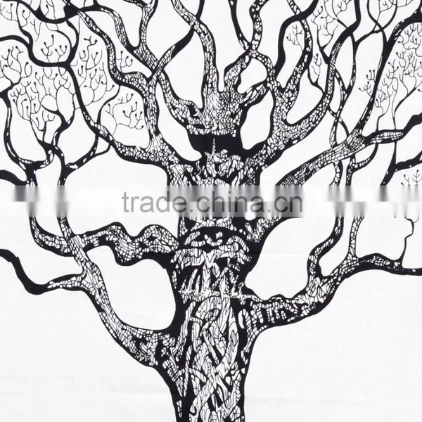 Tree Of Life Tapestry Mandala Wall Hanging,Hippy Wall Decor 01 photo-2