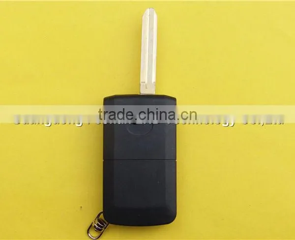 2 Buttons Modified Flip Key Toyota Folding Car Key Shell photo-3