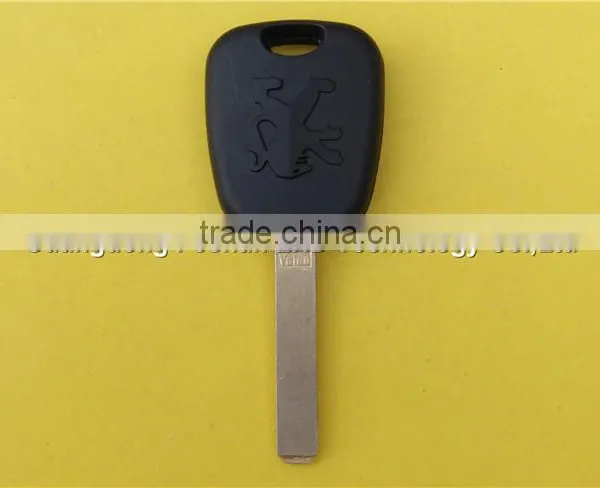 307 With Groove and Logo for High Quality Car Key Transponder Chip Peugeot Key Case Cover Shell Blank photo-2
