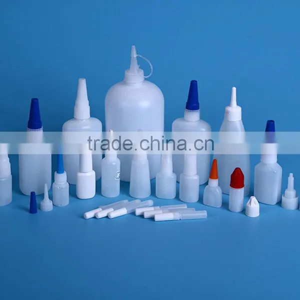 HDPE Clear Epoxy Resin Glue Bottle