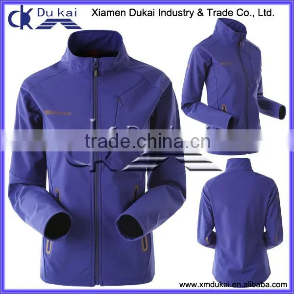 Purple Softshell Jacket for Ladies, Women's Waterproof Softshell Jacket