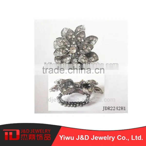 High Quality Good Looking Rhinestone Napkin Rings , Designer Rings photo-3