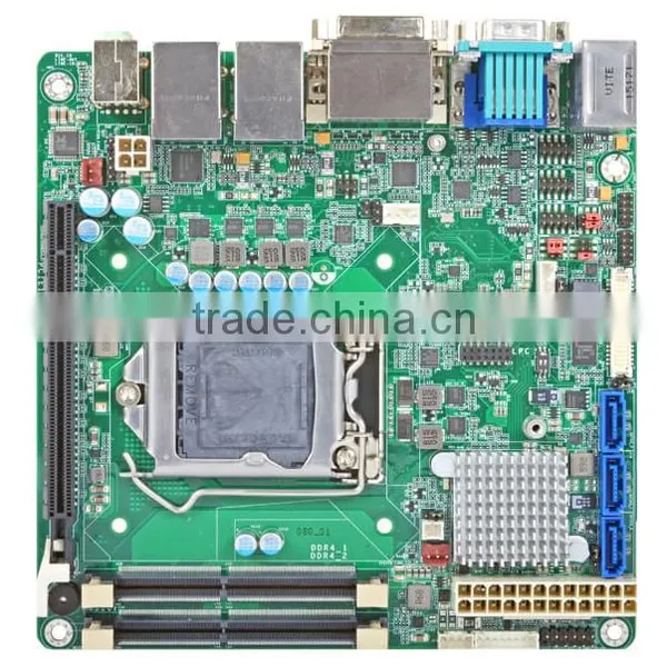 DDR4 Intel Pentium industrial ATX motherboard with Intel Core i3/i5/ i7