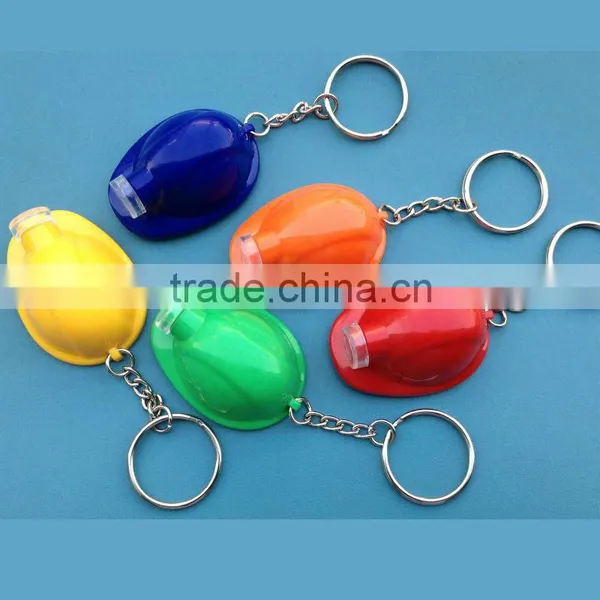 Safety Helmet Bottle Opener With Led Keychain photo-2