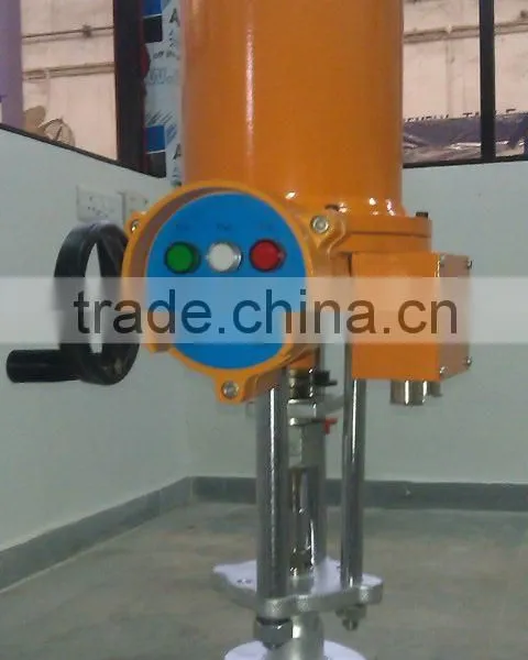 MOTORIZED LINEAR GLOBE CONTROL VALVE WITH INTEGRAL STARTER UNIT CONTROLLER photo-2