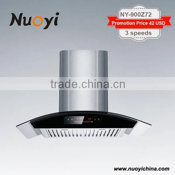 New Model Kitchen Smoke Extractor Copper Range Hood photo-4