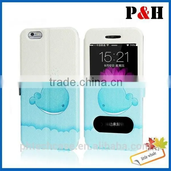 For IPhone 6 Leather Case, TOP Quality Printed Color PU Wallet Leather With Card Slot For IPhone 6 Case photo-6