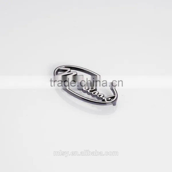 Brand Name Clothing Labels Printed Garment Label Handmade Metal Label photo-2