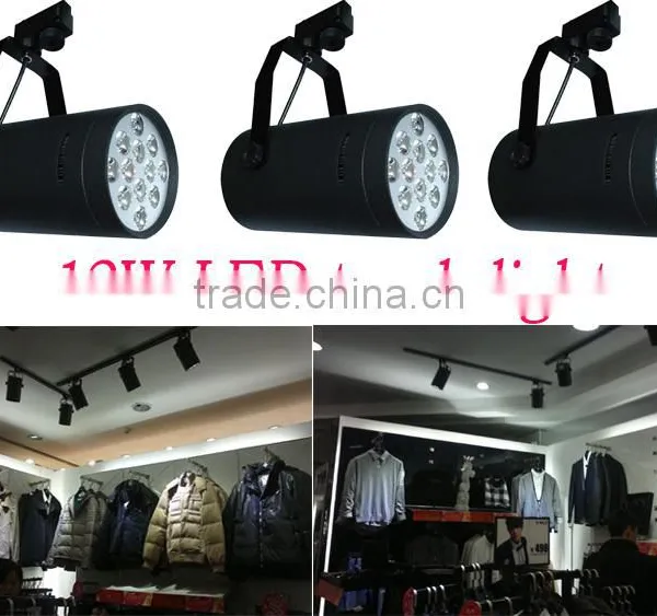 12W LED Track Light,factory Wholesale,high Brightness ,energy-saving,AC85-265V,2 Years Warranty