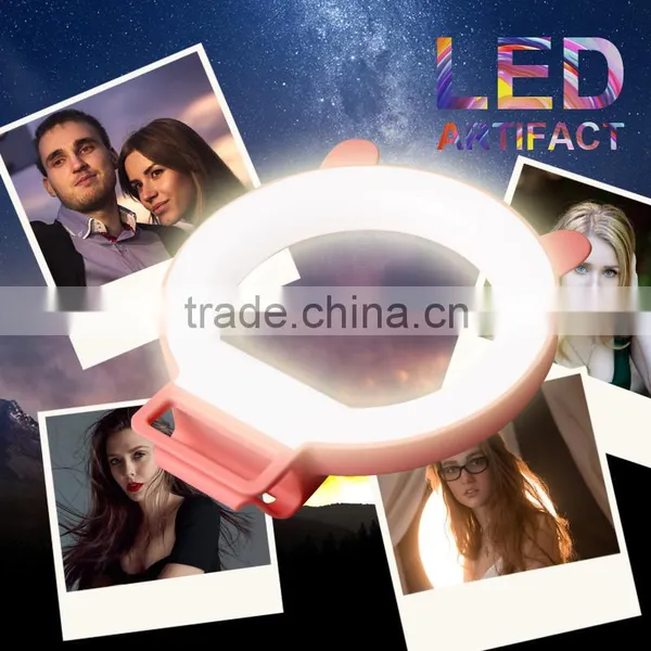 2016 New Gadgets Accessories Phones LED Selfie Flash Light photo-4
