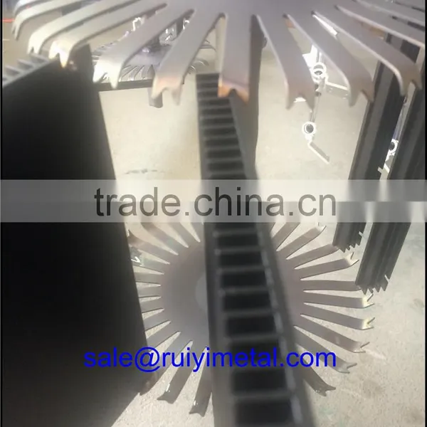 Aluminum Extrusion Profiles Wall Panels photo-4