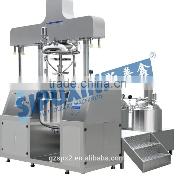 Body Cream Vacuum Homogenizer Mixer Making Machine for Sales photo-6