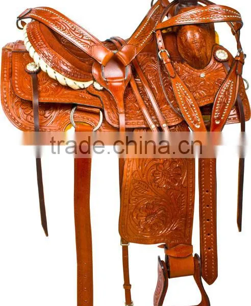 New Horse Western Pleasure Saddle Premium Quality WS159 photo-2