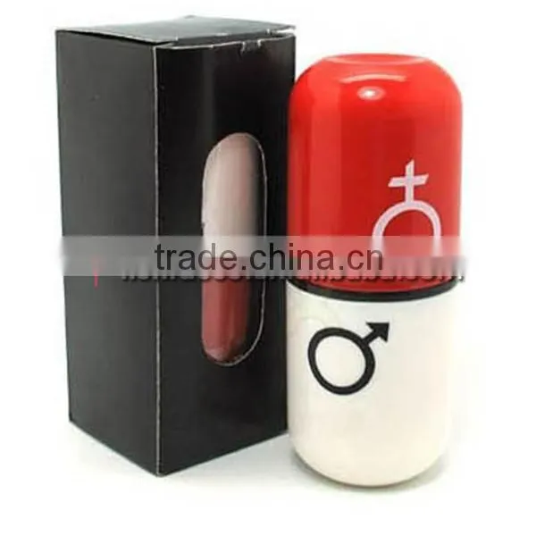 Innovative Plastic Tube Cup For Lovers Looks Like Pills Quality Choice photo-2