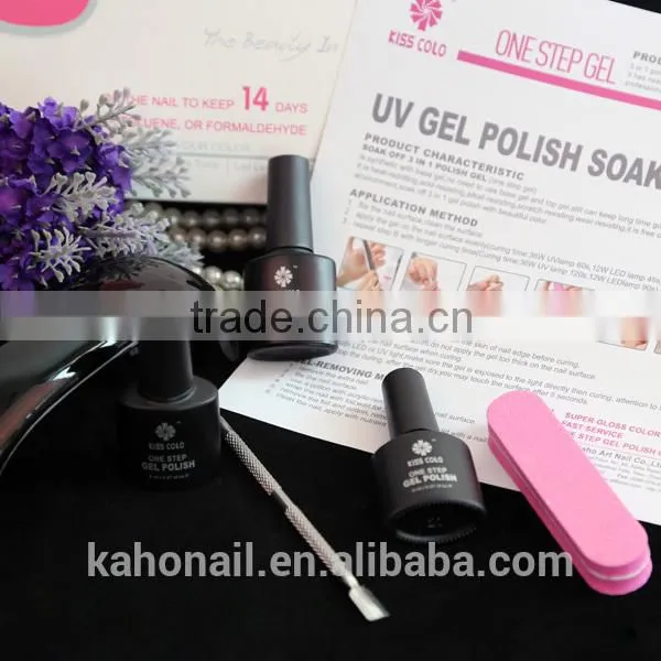 Nail Art Manicure Set Soak off uv Gel Polish Set photo-4