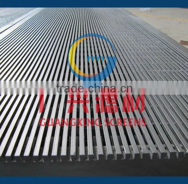 HENGSHUI stainless steel flat panel screen/Wedge Wire Screen Flat Panels