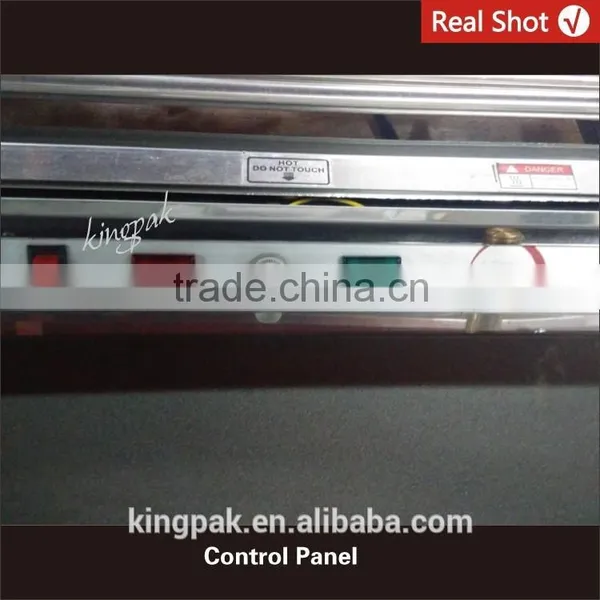 KW450 Small Food Tray Cling Film Wrapping Machine photo-4