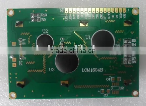LCD 1604 Yellow-green Backlight 16x4 Lcd Screen Module photo-2