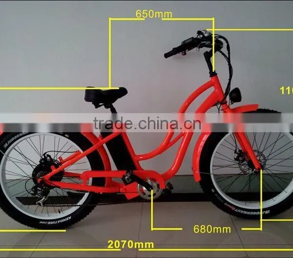 2015 China New Model Mountain Electric Sport Bike 250w Fat Tire photo-3