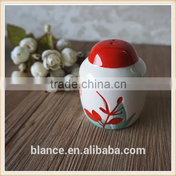 Ceramic Hand Painted Spice & Pepper Shakers in Bottle With Sift Cap Design photo-5