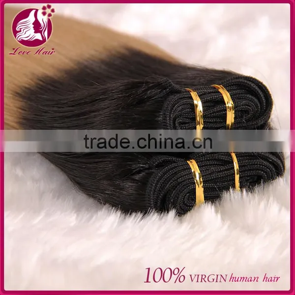 Best Selling 12 14 16 18 Virgin Indian Hair Weaving Colored Two Tone Hair Weave for Black Women photo-5