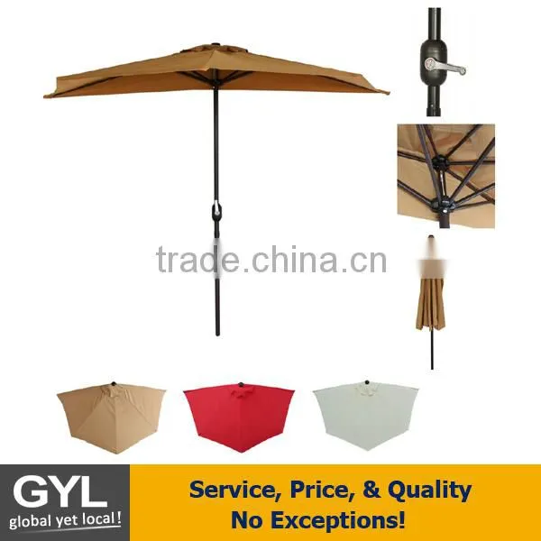 Good Quality Patio Half Umbrella,kids Patio Umbrella,automatic Patio Umbrella