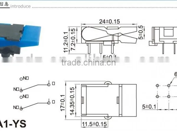 HOOK SWITCH/0.2A 60V(SX-A3-YS) photo-3