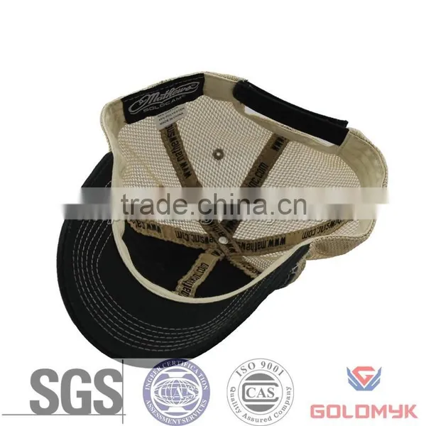 3D Patch Embroidery Mesh Washed Trucker Cap photo-6