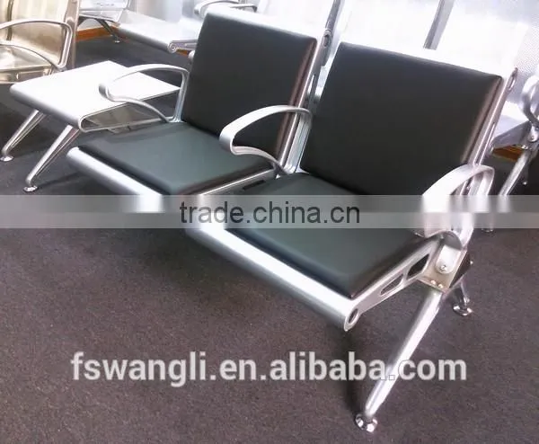 Four Seats Table 304 Stainless Steel Hot Sale Airport Seating photo-5