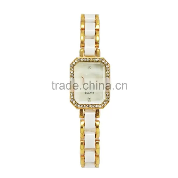 New Models Fashion Square Silicone Band Diamond Watch Women Bracelet photo-5