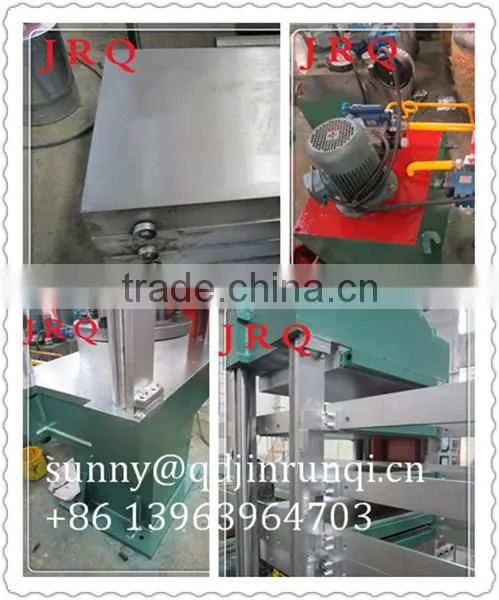 Hydraulic Rubber Ground Tile Press / Rubber Mat Vulcanizer/rubber Bricks Making Machine photo-4