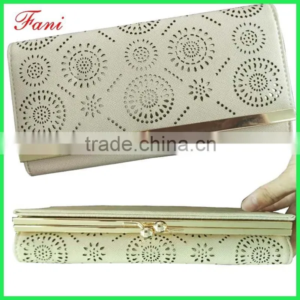 2016 Hot High Quality Lady Leather Wallet New Popular Clutch Bag and Party Wallet Wholesale photo-2