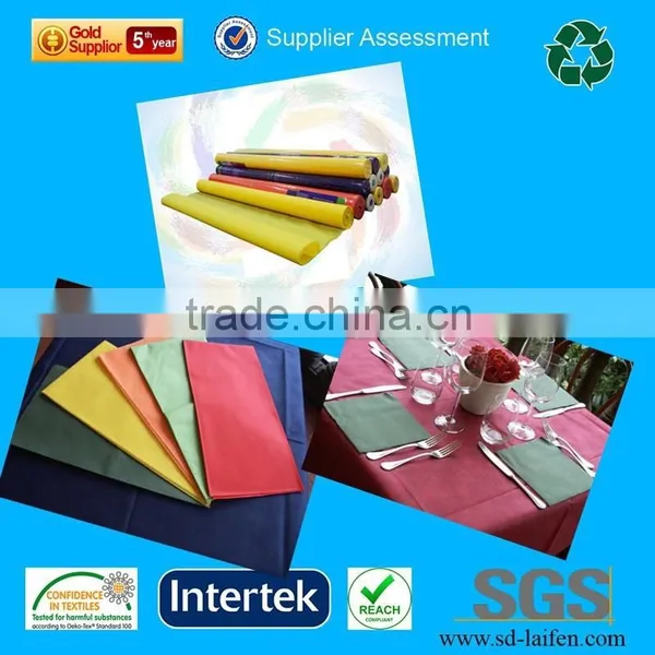 Plain pp Nonwoven Table Cloth/table Cover/ Table Linen, China Factory
