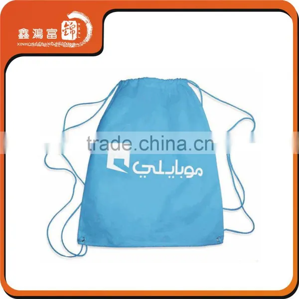 Environment Shopping Colorful Non Woven Drawstring Bag photo-6