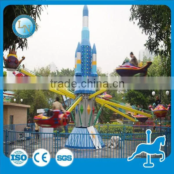 Kids Ride Self-control Airplane!!! Fairground Attraction Amusement Park Airplane Ride for Sale photo-6